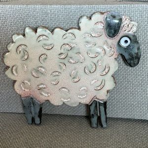 Unique Millhouse Pottery of Ireland Hanging Sheep